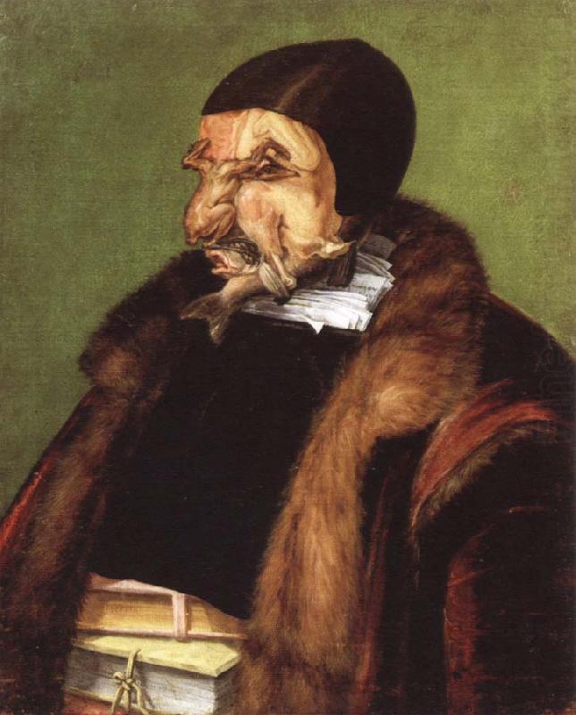 Giuseppe Arcimboldo the jurist china oil painting image